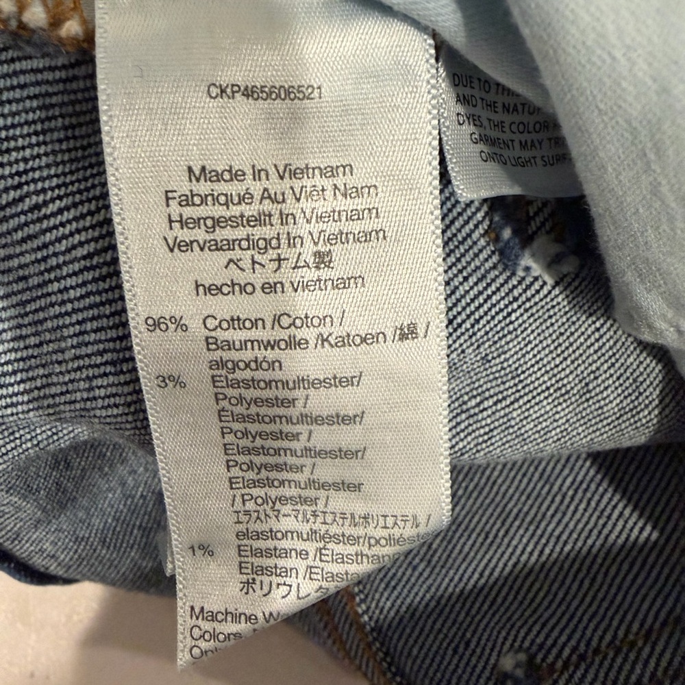 Madewell Mid Rise Perfect Vintage Jeans 26 Dark Indigo Magic Pockets - Picture 7 of 8